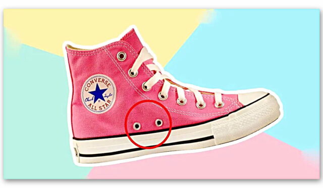 Converse’lerin Yanlarında Neden 2 Tane Fazladan Ayakkabı Bağcığı Deliği Var?