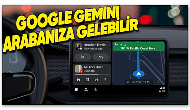 Google, Arabanıza Yapay Zekâ Asistanı Getirmeyi Planlıyor!