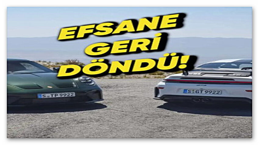 Porsche 911 GT3 ve Touring Versiyonu Resmi Olarak Tanıtıldı: İşte Özellikler