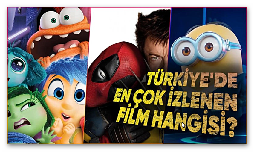 2024’te Türkiye’de En Çok İzlenen Sinema Filmleri Belli Oldu