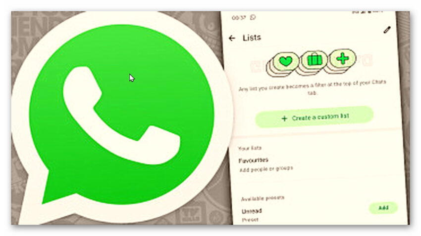 WhatsApp’ın Sohbet Sayfasına Listeler Özelliği Geliyor