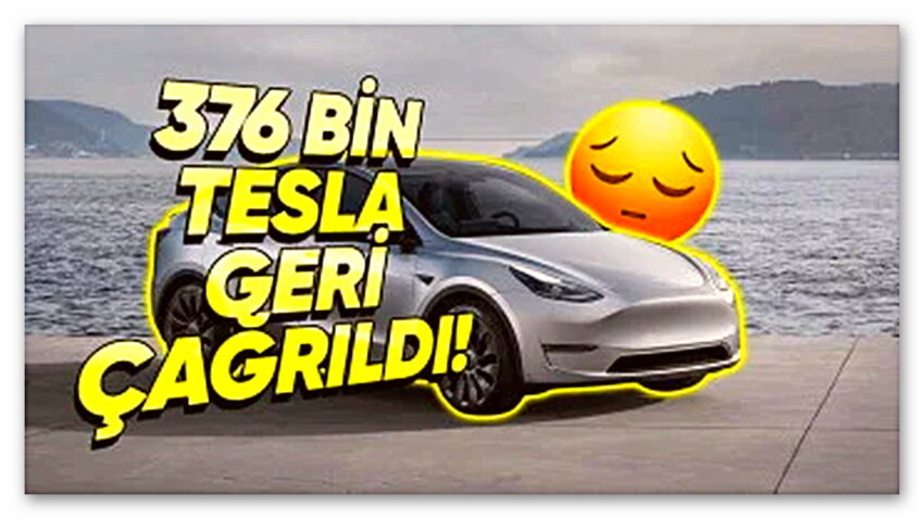 376 Binden Fazla Tesla Model Y ve Model 3 Geri Çağrıldı: Sebebi Hidrolik Direksiyon Arızası!