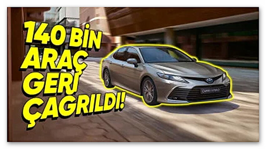 Toyota Sahipleri Dikkat: 140 Bin Araçta Güvenlik Alarmı!